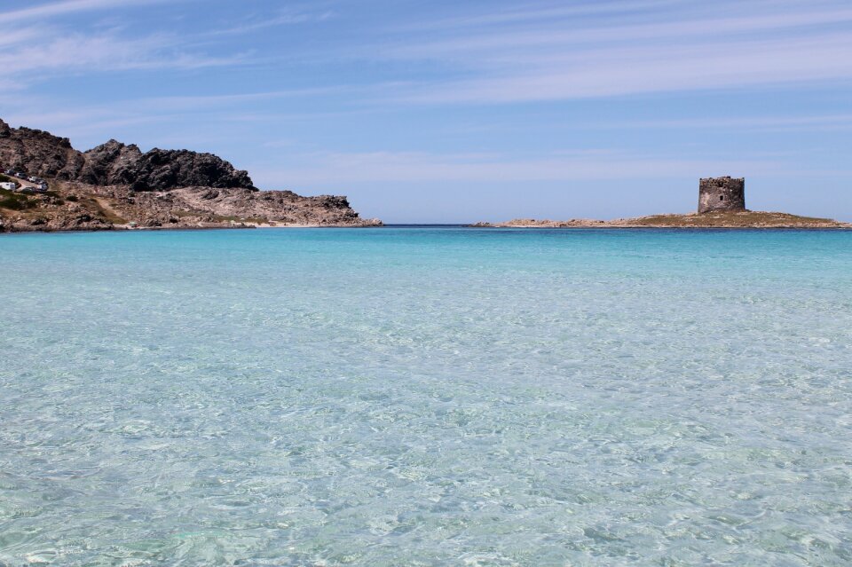 Sand sardinia an island photo