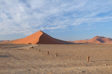 Sand dune enormous