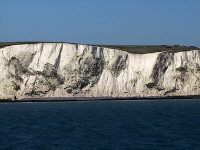 Coast cliffs sea