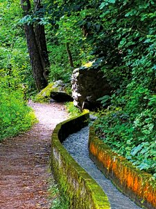 Water landscape hiking