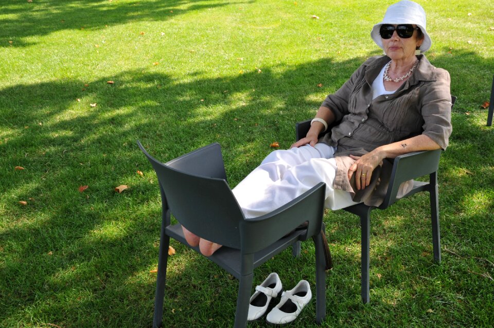 Woman senior dormant