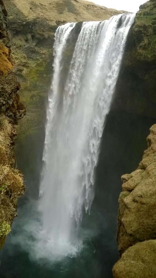 Iceland skoga river reef