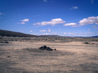 Travel blue sky photo