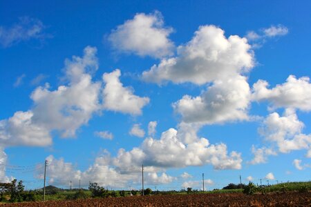 Cloud white cloud blue sky