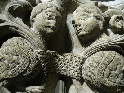 Romanesque relief