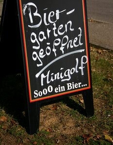 Advertisement signs economy