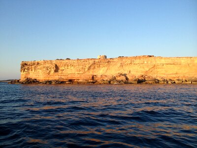 Spain cliff coast photo