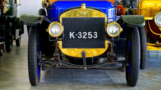 Old automobile classic cars