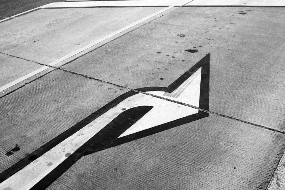 Road sign direction away