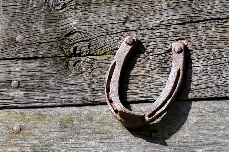 Wood old lucky charm