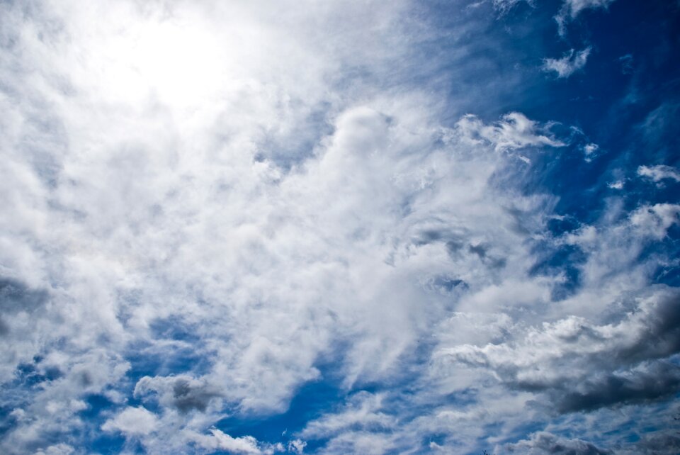 Blue daylight day