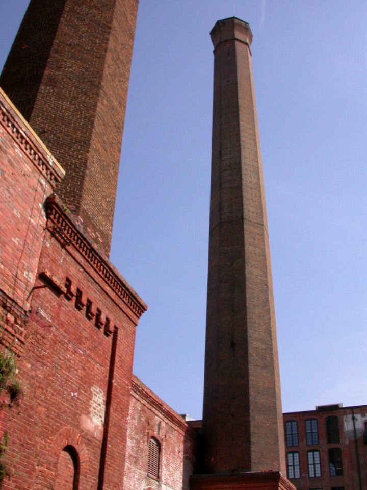 Chimney industrial plant