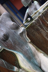 Woman architecture sculpture