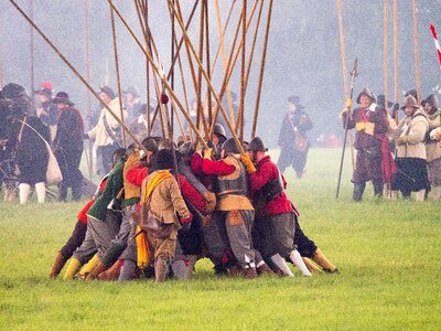 Weapon historical reenacting photo