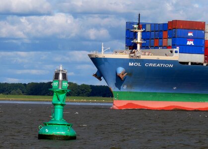 Container boje daymark
