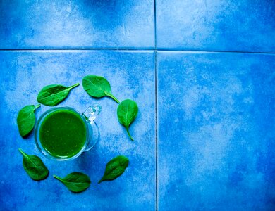 Green healthy refreshment