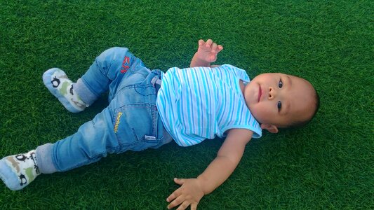 Young happy summer