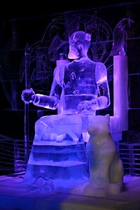 Art ice worlds exhibition