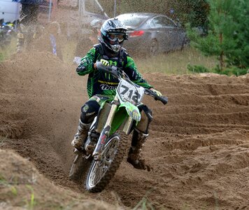 Motorcycles transport sports
