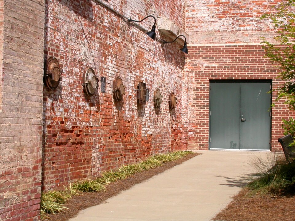 Building facade industrial