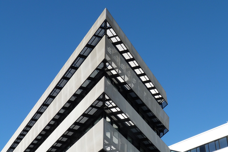 Building architecture angle