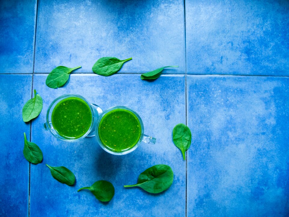 Green healthy refreshment
