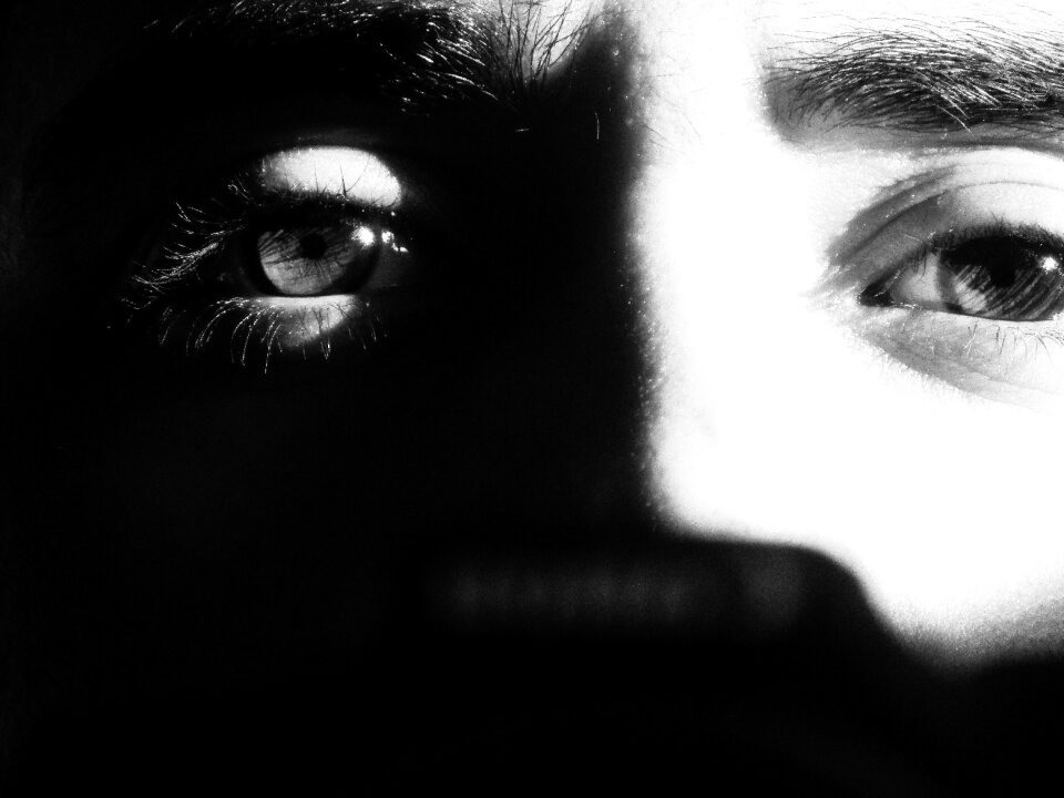 Thought black white