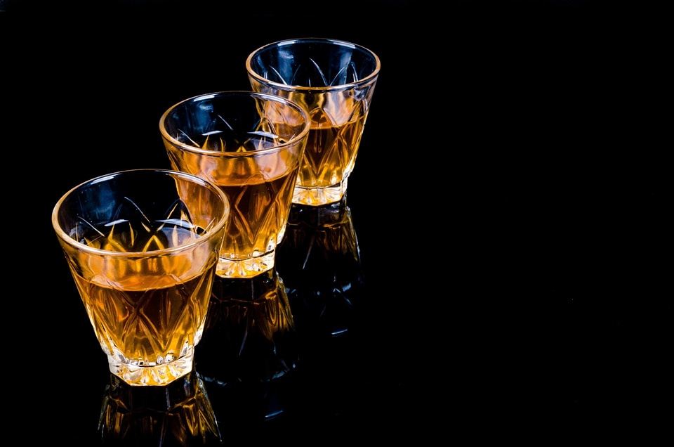 Pouring close-up preparation