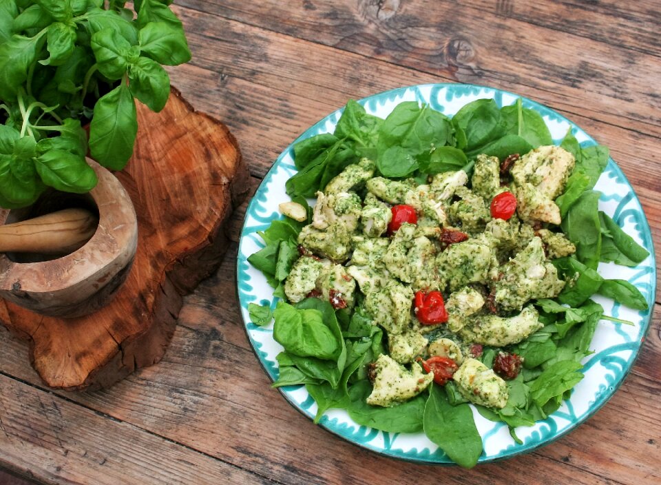 Chicken spinach healthy