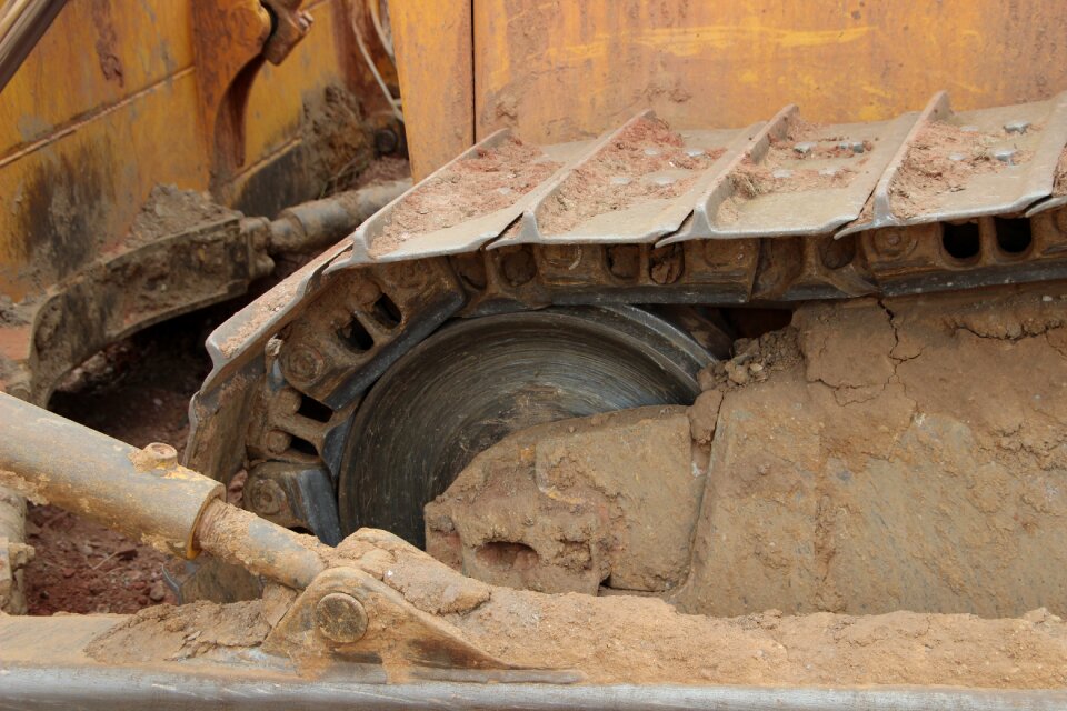 Dirt dirty gravel pit