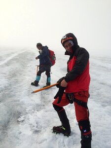 Haba snow mountain on foot