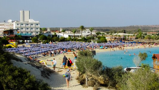Beach resort tourism photo