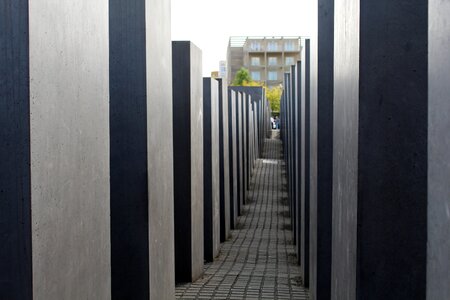 Holocaust holocaust memorial concrete photo