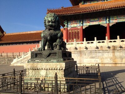 China temple forbidden city photo