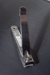 Metal nail clippers tool photo