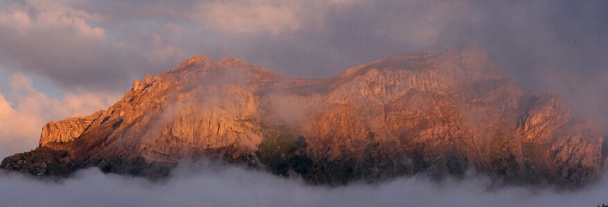 France mountain fog photo