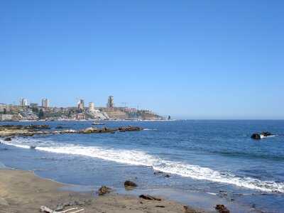 Chile viña del mar beach photo