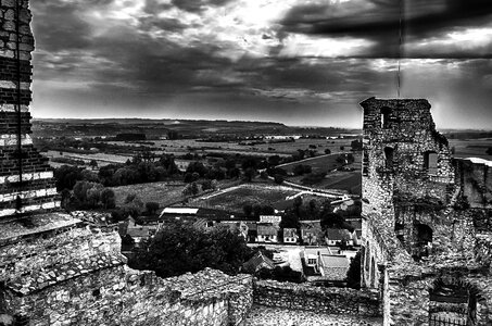 Janowiec castle the ruins of the