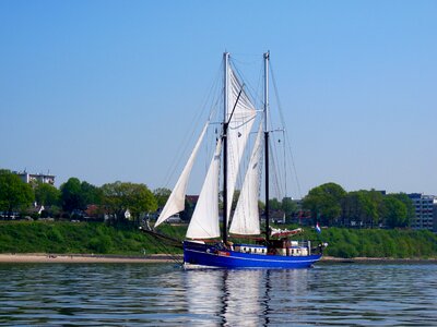 Boat seafaring rope photo