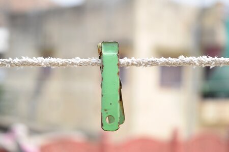 Iron rusty rope
