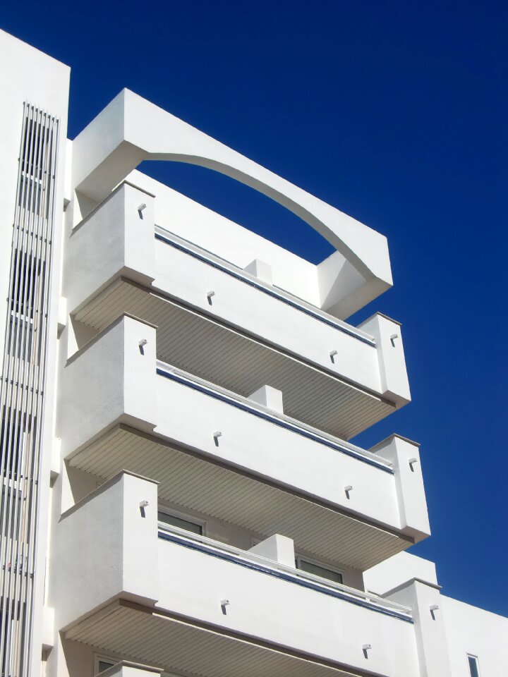 Facade house skyscraper