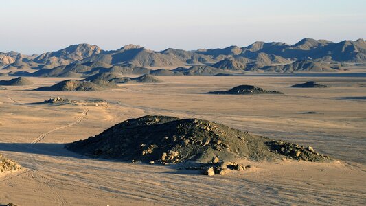 Egypt sahara desert evening photo