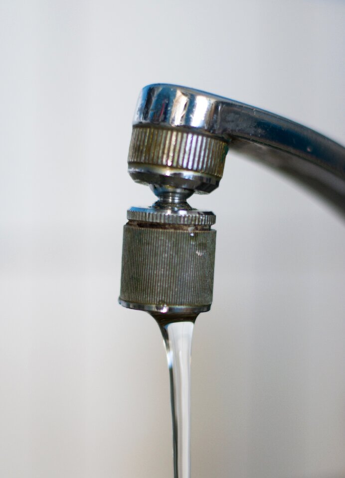 Kitchen faucet running tap kitchen