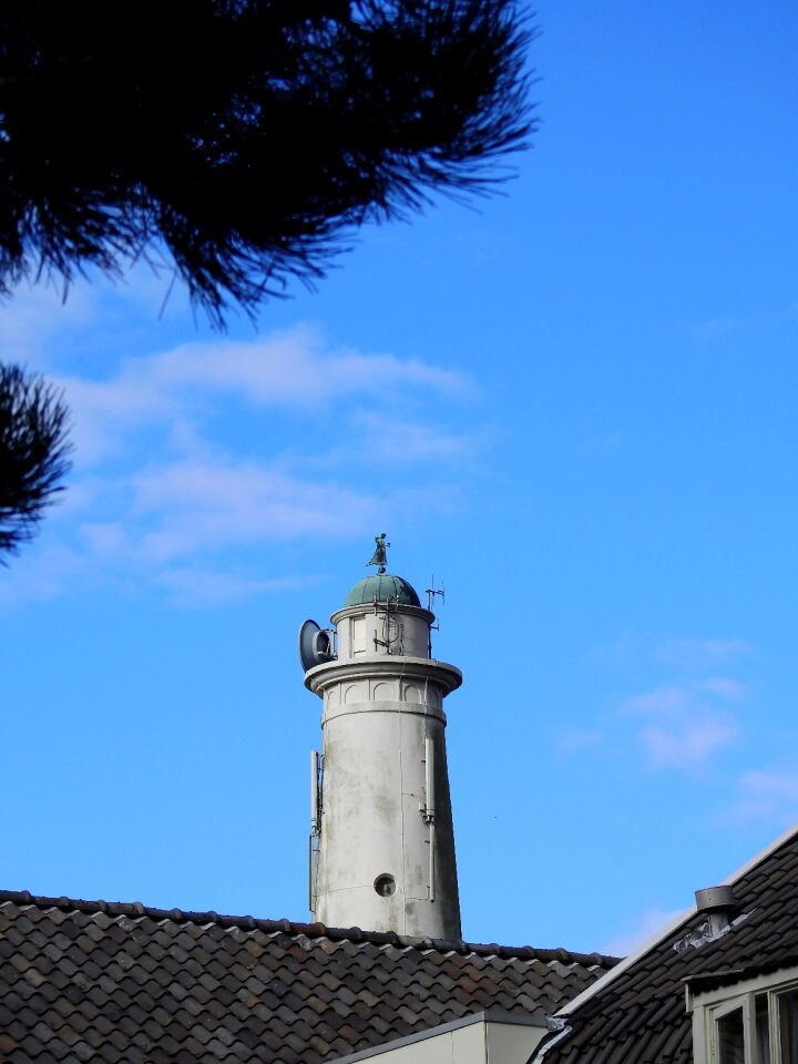 Lighthouse sea water