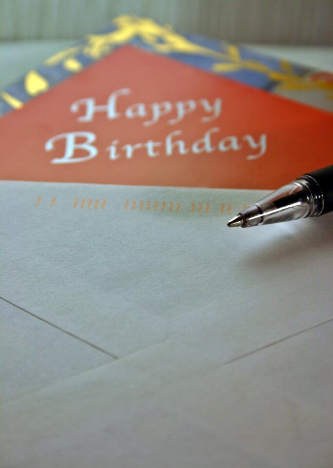 Write pen greeting