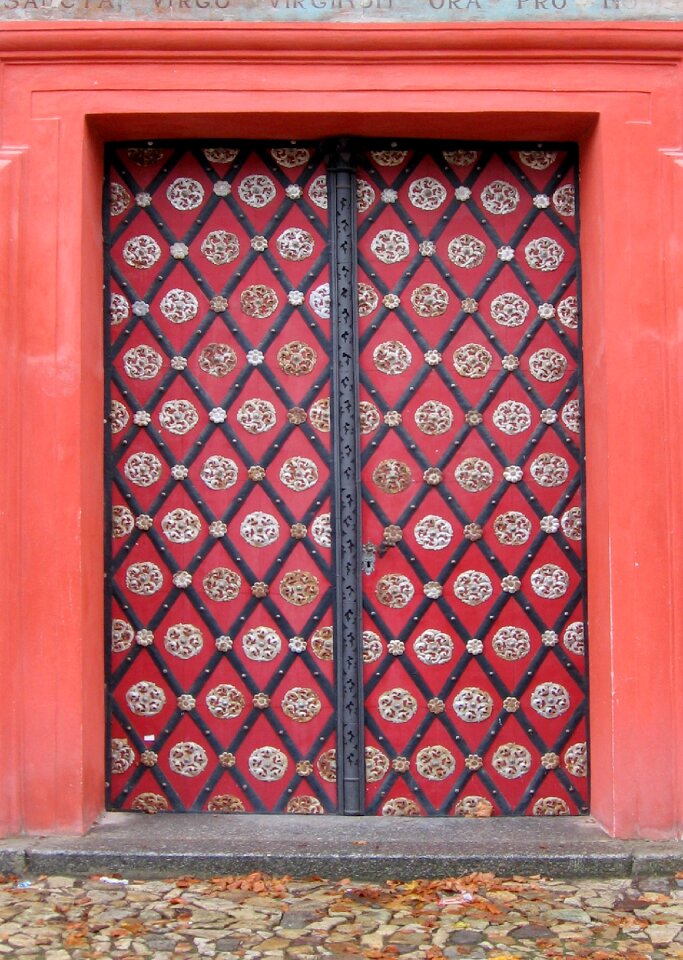 Old door wood front door