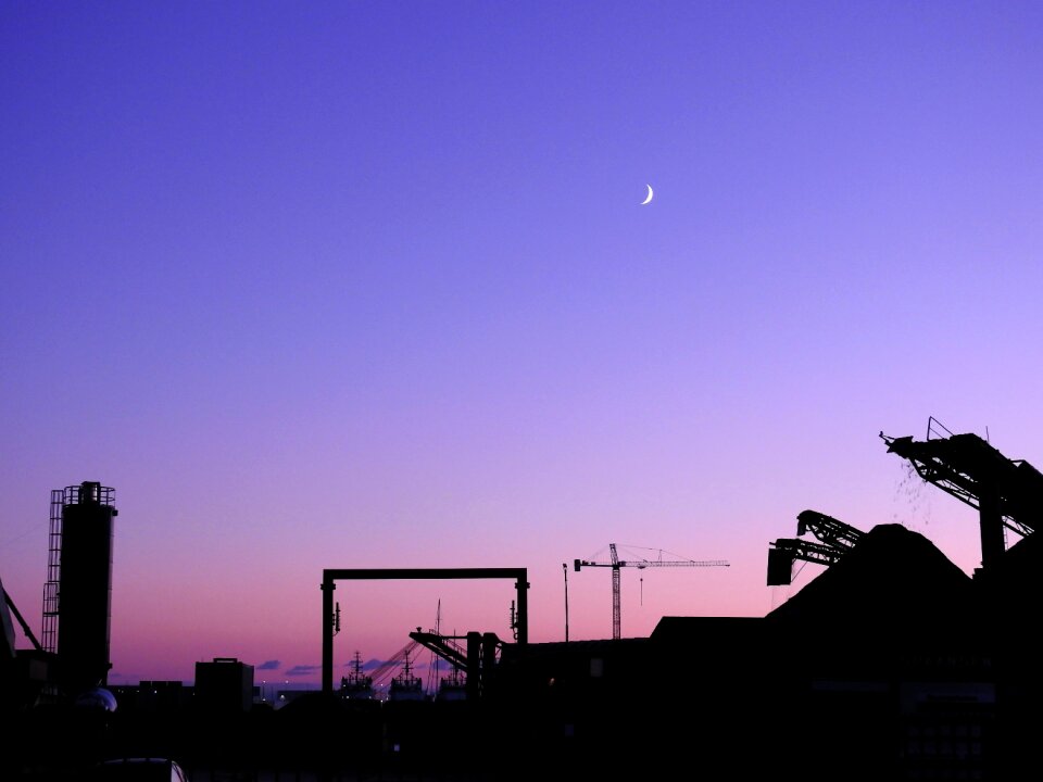 Night moonlight abendstimmung