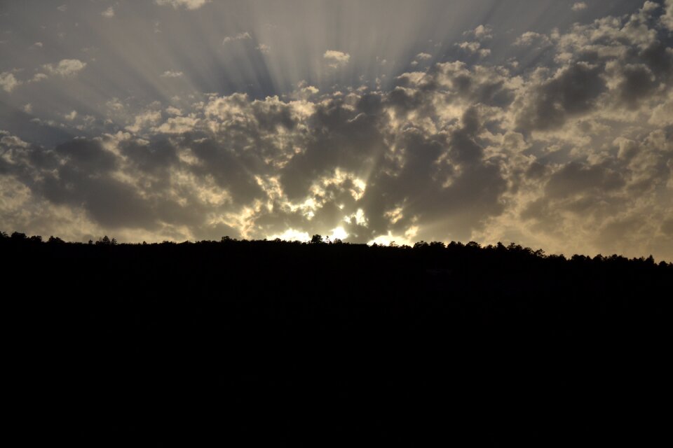 The light of the sun sunset sun