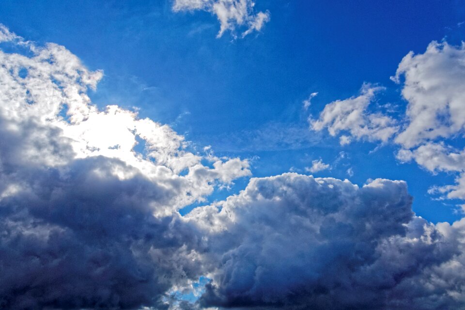 Nature cloudy summer