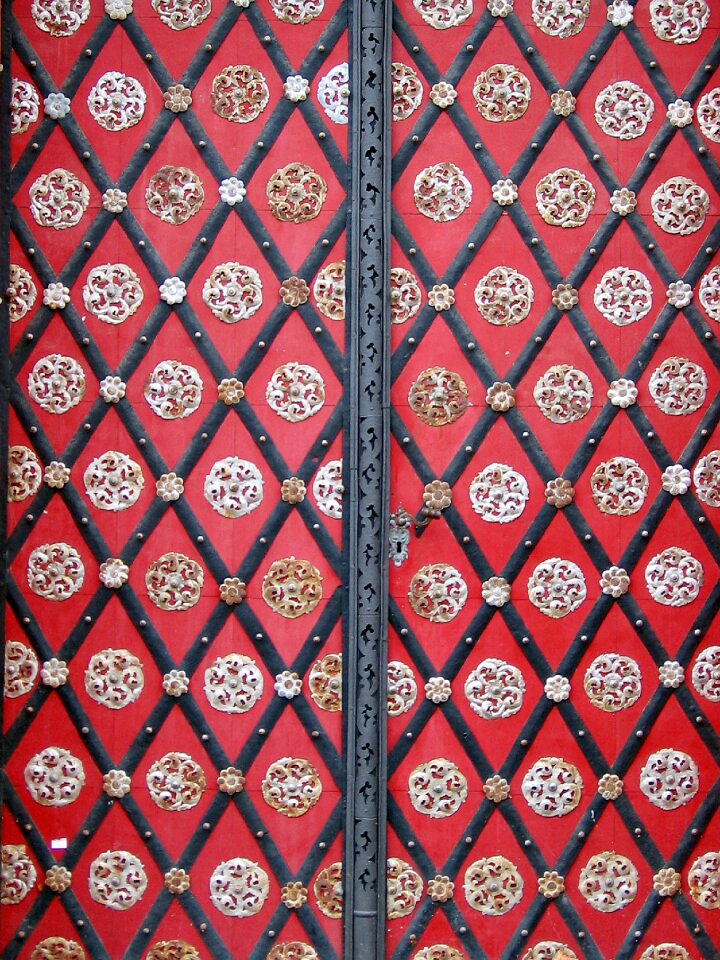 Old door wood front door